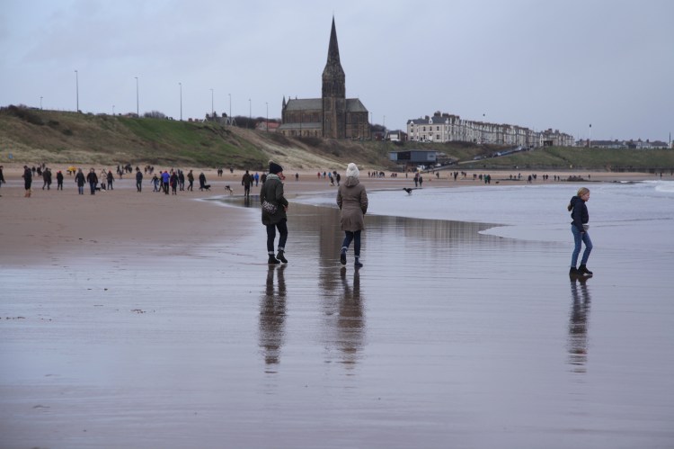 Tynemouth beach